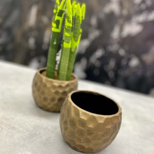 Matt arany Gitta kaspó